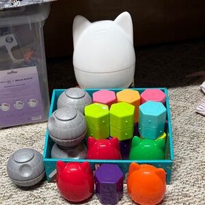 Empty mystery capsules containers